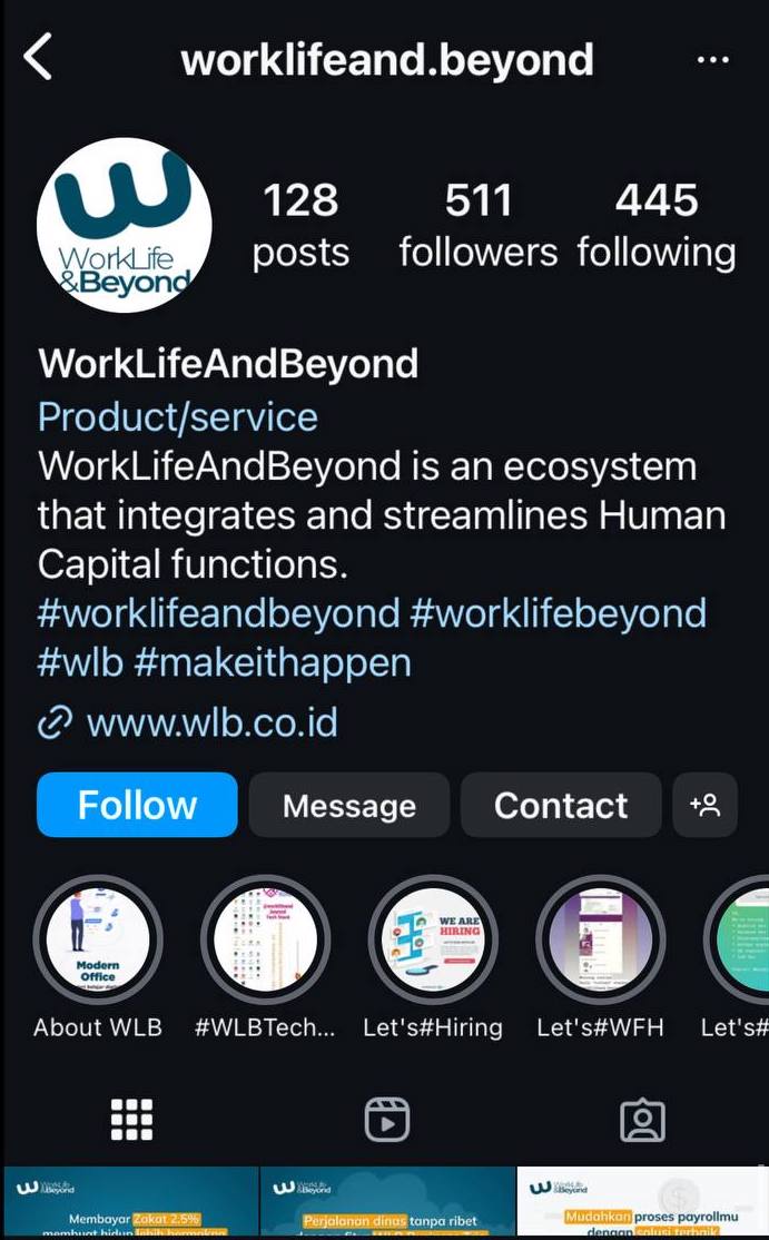 WorkLifeAndBeyond is a FAKE website, pls do not trust them